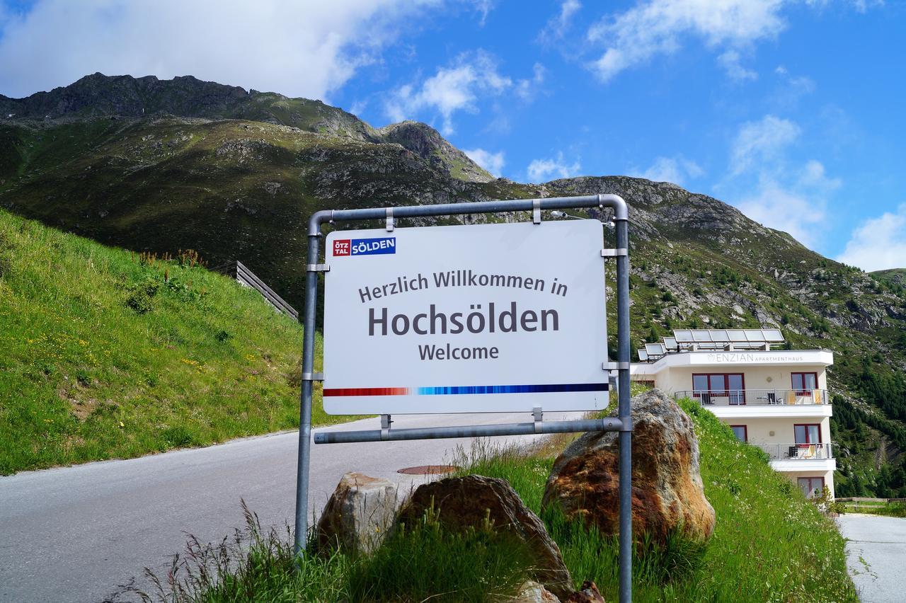 Apartmenthaus Enzian Hochsoelden Sölden Exterior foto